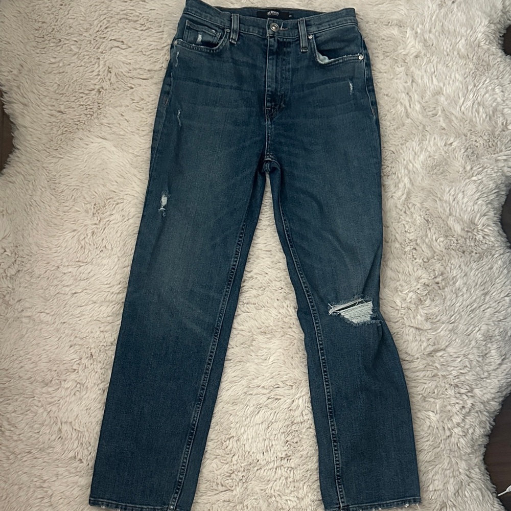 Hudson sz 26 Jeans Women's Blue Straight Leg Jeans